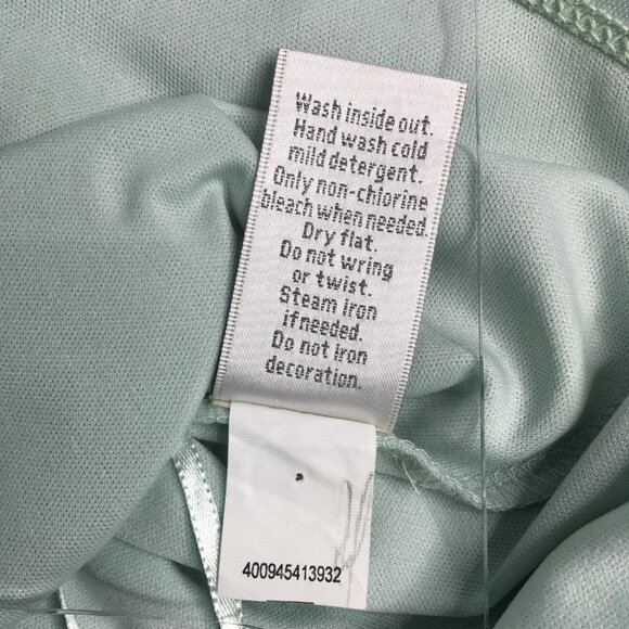 Fairy LC Lauren Conrad Tank Top Women Medium Mint Green Sequin Floral Scoop Neck - Picture 5 of 16